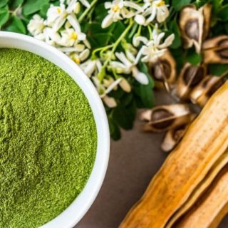 murungai, moringa flower powde