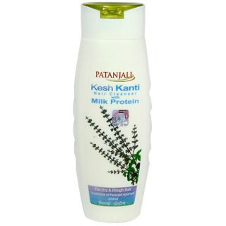 patanjali kash kanti milk protein hair cleanser, shampoo