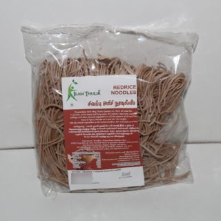 ilam thulir sivappu arisi, red rice noodles